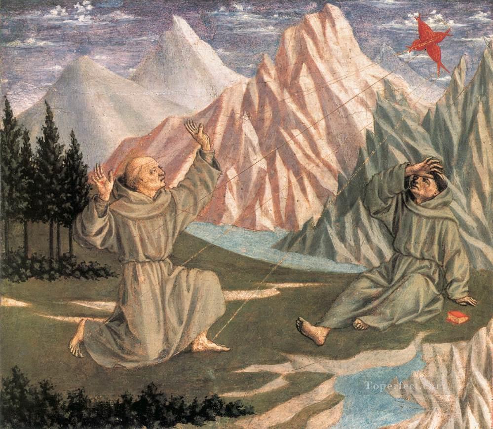 聖フランシスコ・ルネッサンスのドメニコ・ヴェネツィアーノの汚名油絵